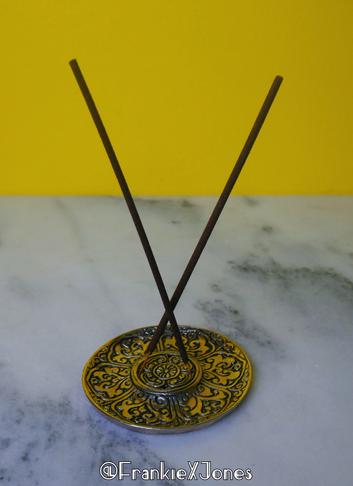 Recycled Aluminum Incense Holder