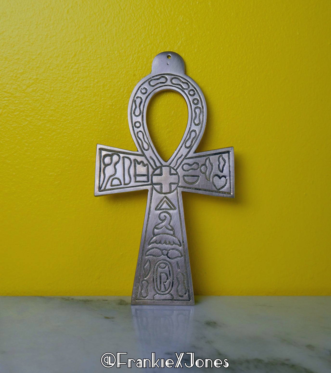 Solid Brass Ankh ✤ Wall Hanging