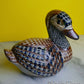 Mexican Hand-Painted Sitting Duck ✤ Tonala