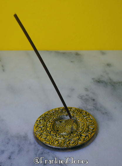 Recycled Aluminum Incense Holder
