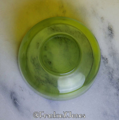 Olive ✤ Mid-Century Glass Bowl