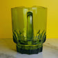 Olive Pitcher ✤ Kings Crown ✤ Indiana Glass Co.